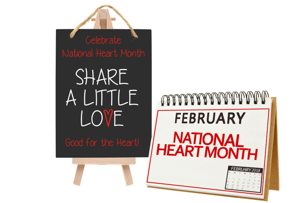 calendar for american heart month